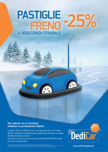 poster promozione freni DediCar